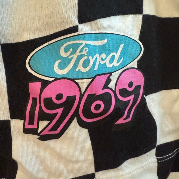 FORD CHECKERED RACING SHORTS - Picture 4 of 5